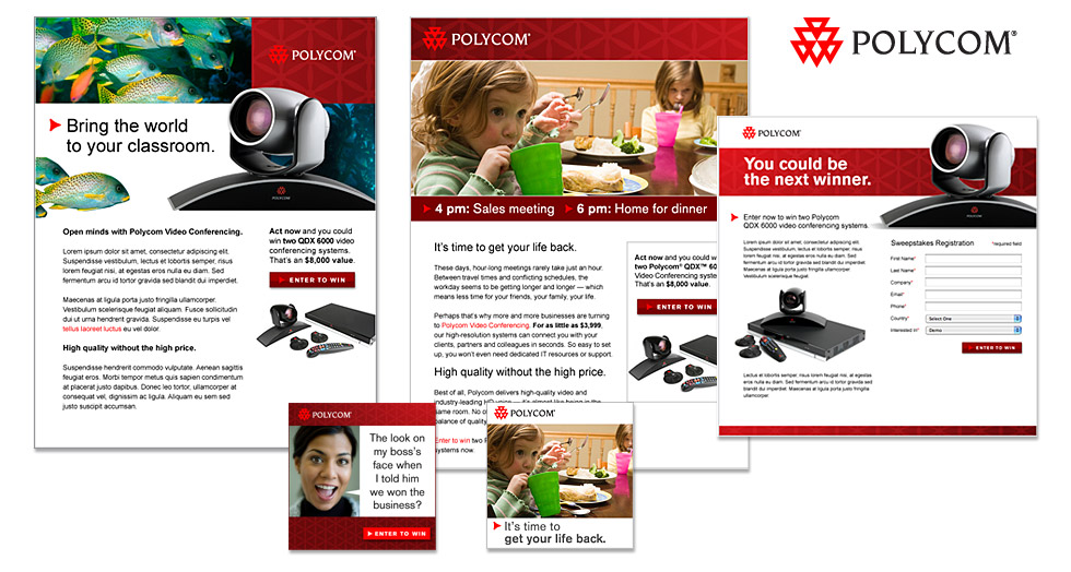 Polycom Lead Generation Campaign