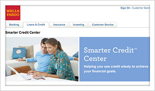 <span>Wells Fargo</span> Smarter Credit Microsite